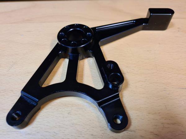 Bremsanker Raceflash silber